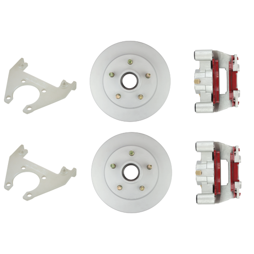 Hydrastar  3.5K Axle, 5 Lug Integral Trailer Disc Brake Kit (1/2 in.)