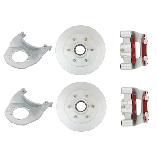 Hydrastar  6K Axle, 6 Lug Integral Trailer Disc Brake Kit (1/2 in.)