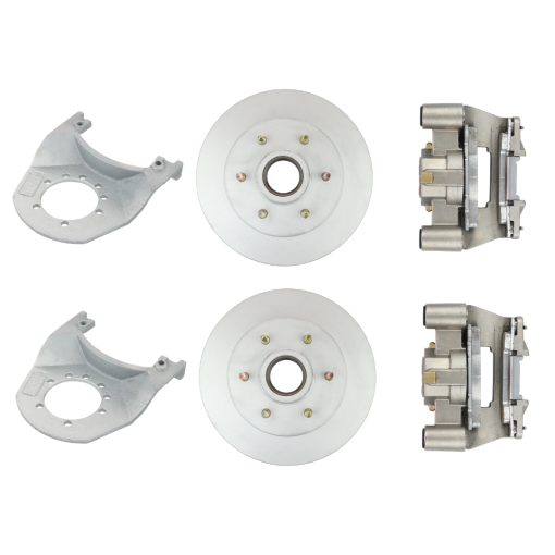 Hydrastar  6K Axle, 6 Lug Integral Trailer Disc Brake Kit (1/2 in.) - Image 2