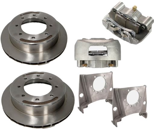 Hydrastar  7K Axle, 8 Lug Slip Over Trailer Disc Brake Kit (1/2 in.) - Image 3