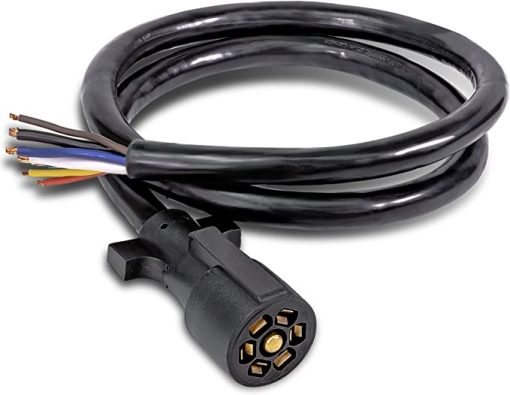 Hydrastar  8 ft., 7-Way Trailer Plug Wiring Harness