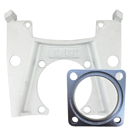 Hydrastar  8K lbs. 4-Bolt Caliper Bracket (9/16 in., 5/8 in.) Integral, ALKO/Rockwell [303-E8BA] - Image 4