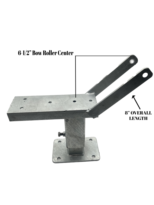 Winch Stand Assembly 3x3 Post with Winch Seat, Vertical Adjustment - Image 2