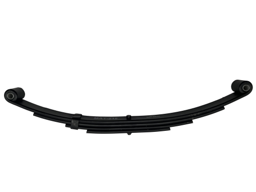 Trailer Leaf Spring - Double Eye - 4 Leaf - #2400 Capacity - 1.75"W x 25.25"L - SW4 - Black Finish