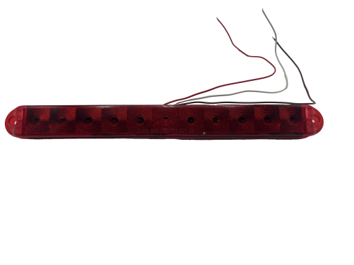 LED ID Tri-Bar, 3 Diode, Red - Image 2