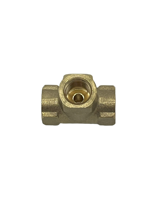 Brake Line - Brass Tee Fitting - 3/16" Female - Image 2