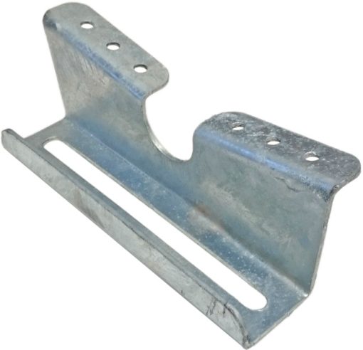 Winged Pontoon Bunk Bracket - Tall Center - 2X4 - 11GA Hot Dipped Galvanized Steel