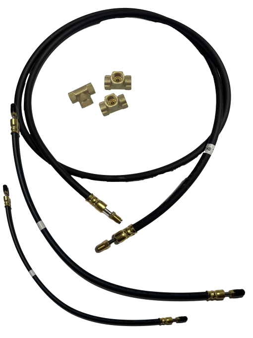 Brake Line Kit, Axle Add On, 36" Axle Spacing