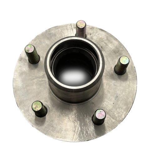 3,500 lb. Idler Hub, Stainless Steel, 5 on 4.5" Bolt Pattern