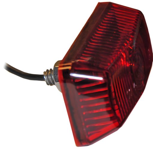 Amber LED Clearance Light, Stud Mount, Self Grounded, Submersible, Reflex Lens - Image 3