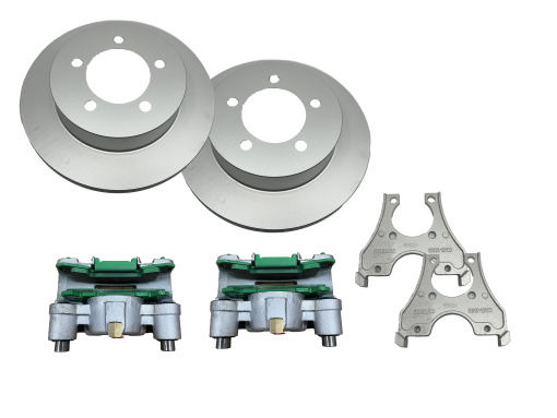 Hydrastar  3.5K Axle, 5 Lug Slip Over Trailer Disc Brake Kit (1/2 in.), OEM 204 Caliper, SB Brake