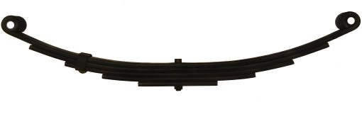 Trailer Leaf Spring - Double Eye - 5 Leaf - #2650 Capacity - 1.75"W x 25.25"L - SW5 - Black Finish