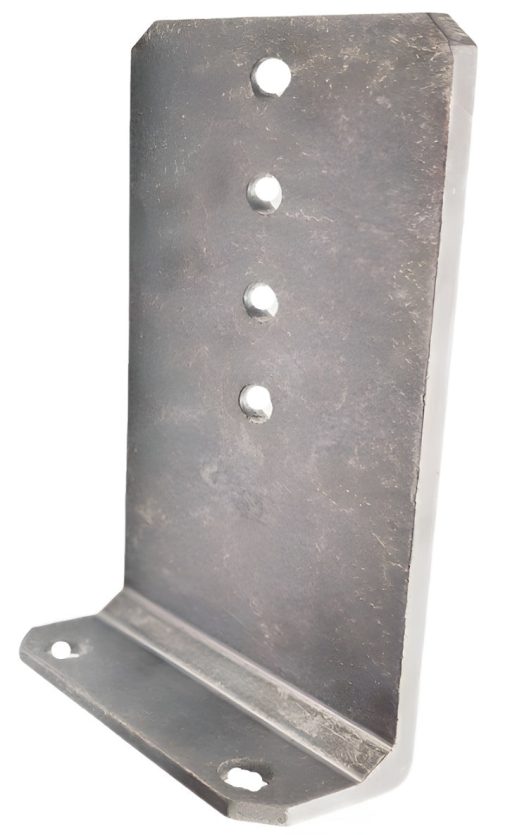 Adjustable Vertical Bunk Bracket - 5"W x 10"H - Heavy Duty - .4375" Thick - Extruded Aluminum