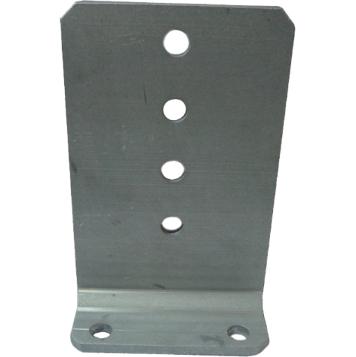 Adjustable Vertical Bunk Bracket - 5"W x 8"H - Extruded Aluminum